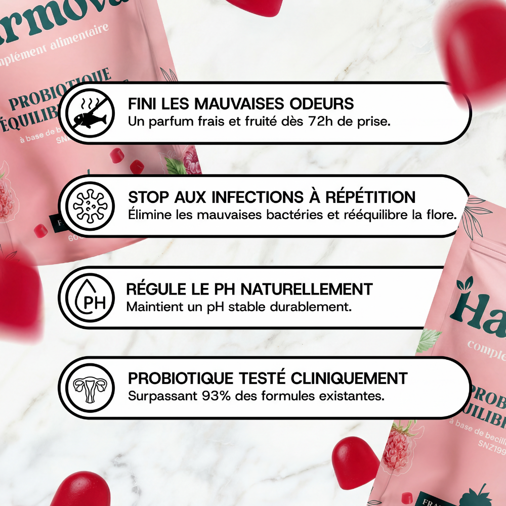 Gummies Équilibre Intime | Framboise