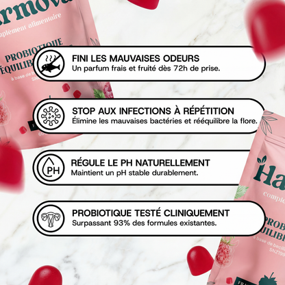 Gummies Équilibre Intime | Framboise